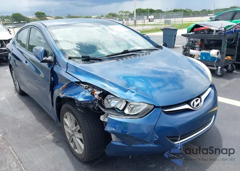 2015 Hyundai Elantra Se из США, поврежденный, VIN KMHDH4AE0FU249049